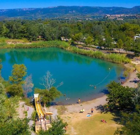 Camping Homair Domaine Des Iscles Mobil-Home Climatise La Roque-d'Antheron Exteriör bild