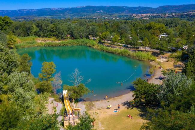Camping Homair Domaine Des Iscles Mobil-Home Climatise La Roque-d'Antheron Exteriör bild